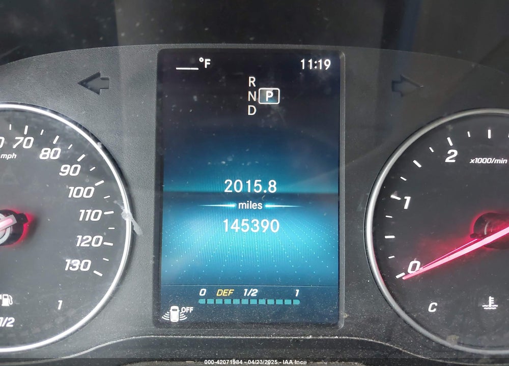 2021 MERCEDES-BENZ SPRINTER 2500 HIGH ROOF I4 DIESEL VIN: W1Y4DCHY7MT049228