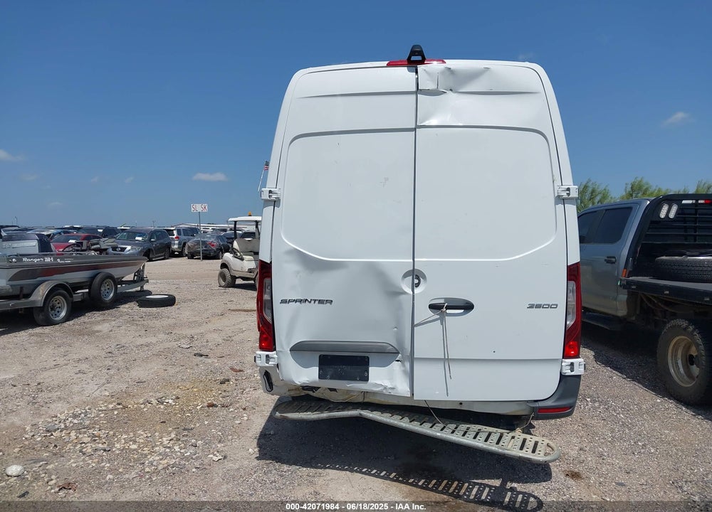2021 MERCEDES-BENZ SPRINTER 2500 HIGH ROOF I4 DIESEL VIN: W1Y4DCHY7MT049228