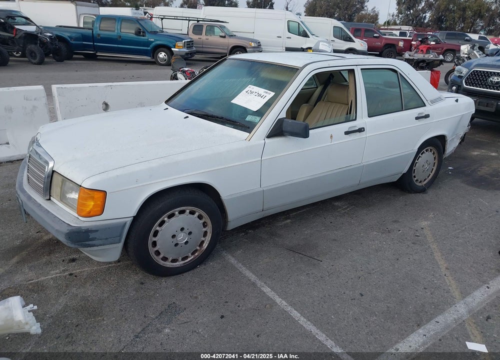 1993 MERCEDES-BENZ 190 E 2.6 VIN: WDBDA29D1PG067674