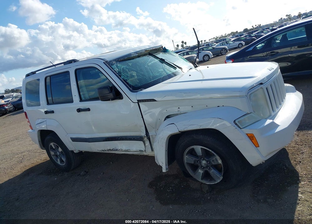 2008 JEEP LIBERTY SPORT VIN: 1J8GN28K18W221206