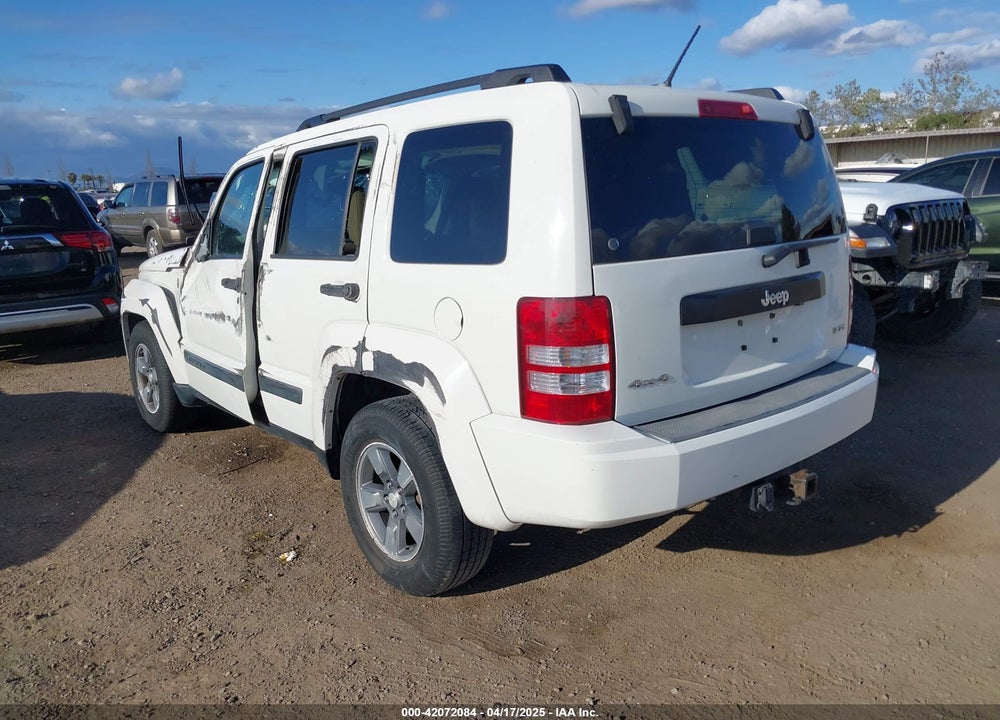 2008 JEEP LIBERTY SPORT VIN: 1J8GN28K18W221206