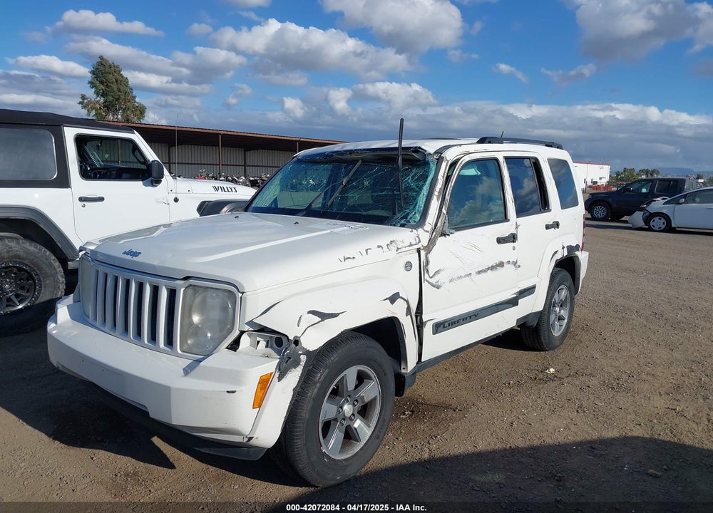 2008 JEEP LIBERTY SPORT VIN: 1J8GN28K18W221206