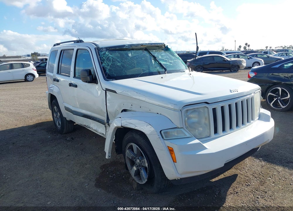 2008 JEEP LIBERTY SPORT VIN: 1J8GN28K18W221206