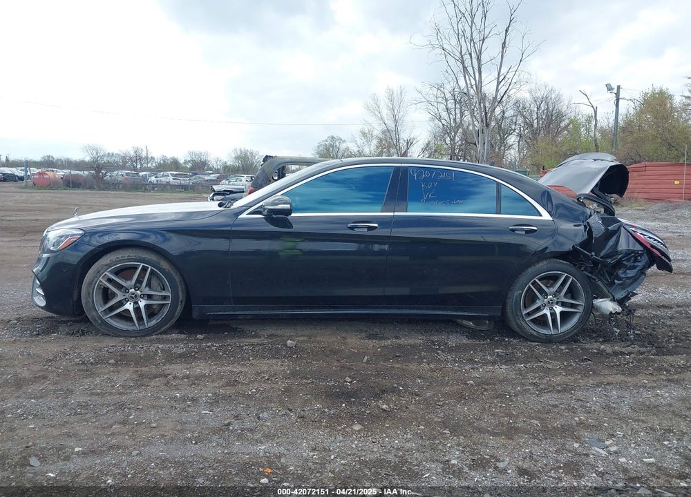 2019 MERCEDES-BENZ S 560 4MATIC VIN: WDDUG8GB7KA473948