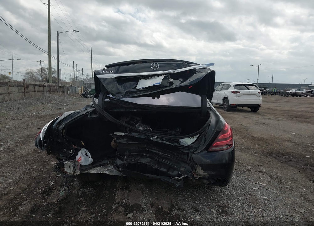 2019 MERCEDES-BENZ S 560 4MATIC VIN: WDDUG8GB7KA473948