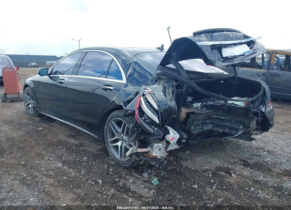2019 MERCEDES-BENZ S 560 4MATIC VIN: WDDUG8GB7KA473948