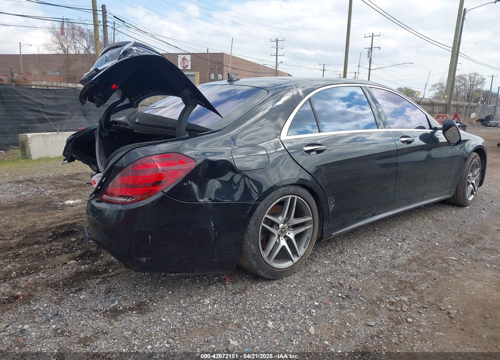 2019 MERCEDES-BENZ S 560 4MATIC VIN: WDDUG8GB7KA473948