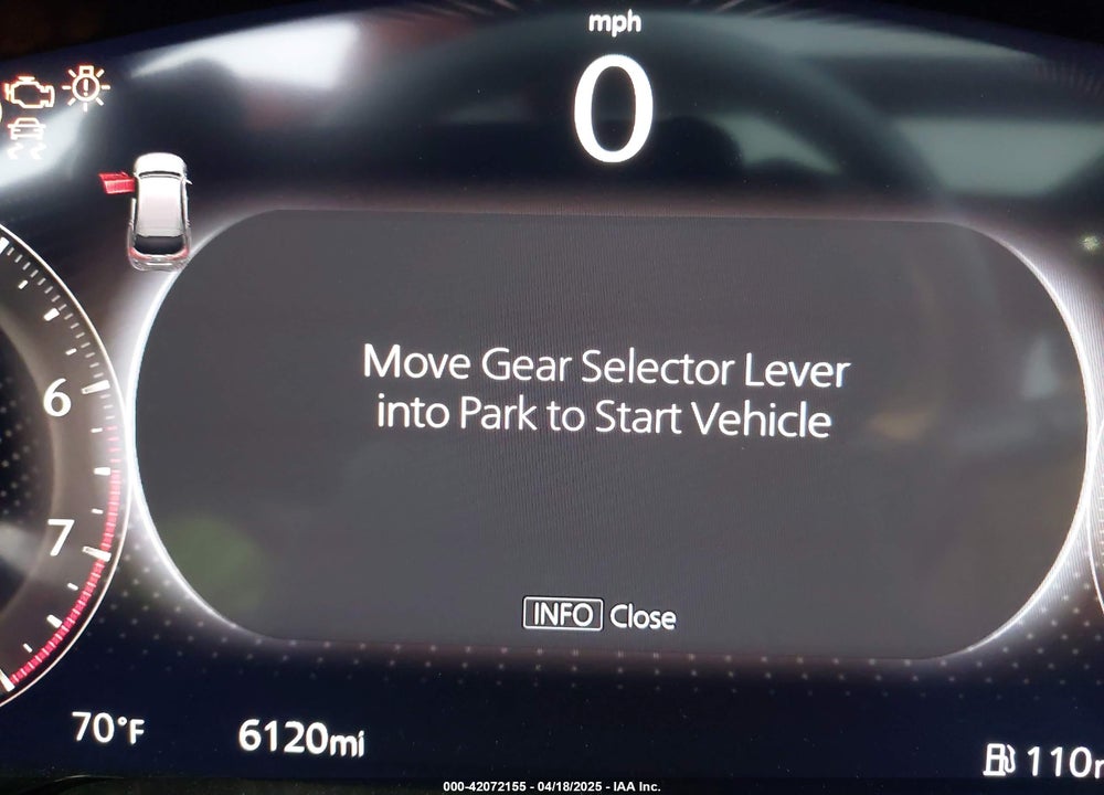 2025 MAZDA CX-70 VIN: JM3KJEHC9S1109692