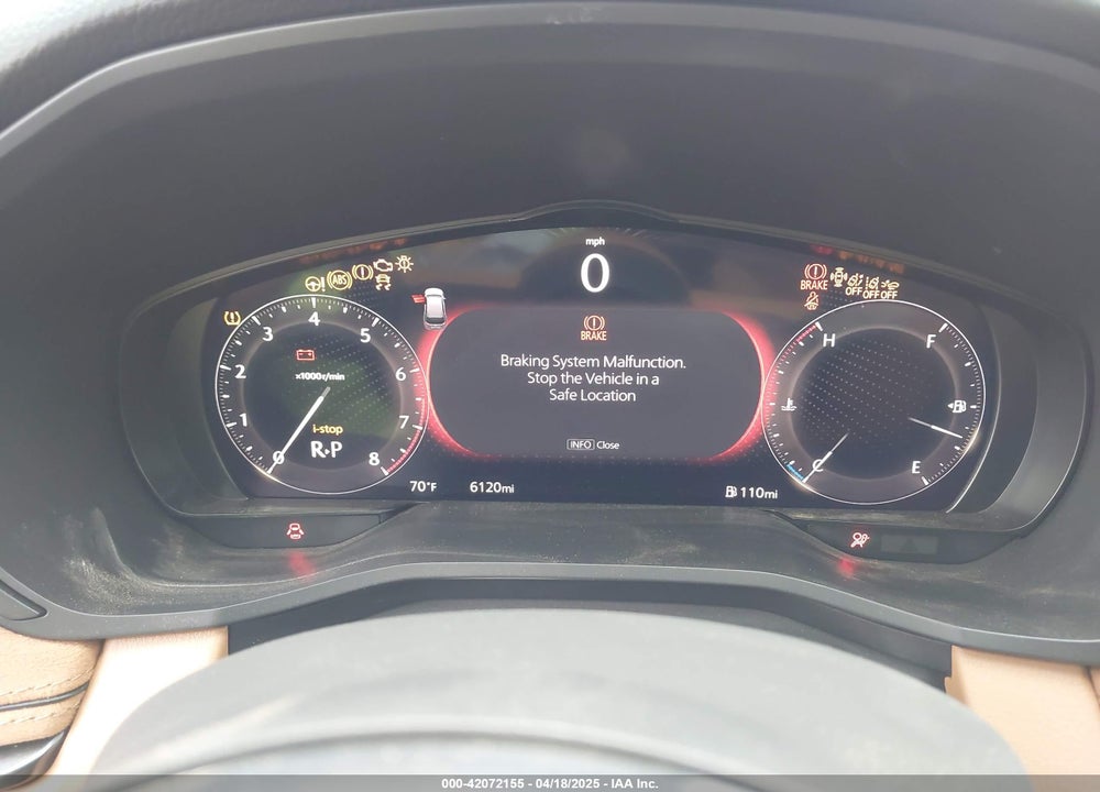 2025 MAZDA CX-70 VIN: JM3KJEHC9S1109692