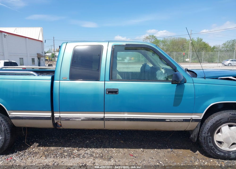 1998 CHEVROLET K1500 FLEETSIDE VIN: 2GCEK19R0W1262508