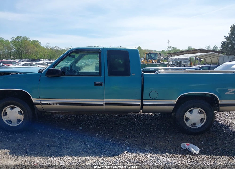 1998 CHEVROLET K1500 FLEETSIDE VIN: 2GCEK19R0W1262508