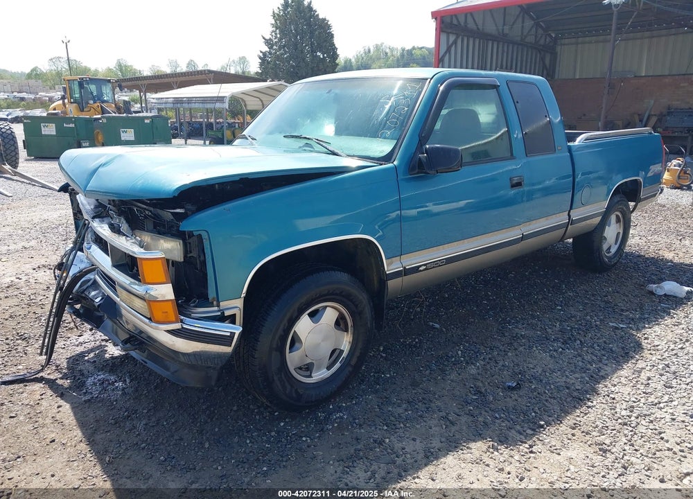 1998 CHEVROLET K1500 FLEETSIDE VIN: 2GCEK19R0W1262508