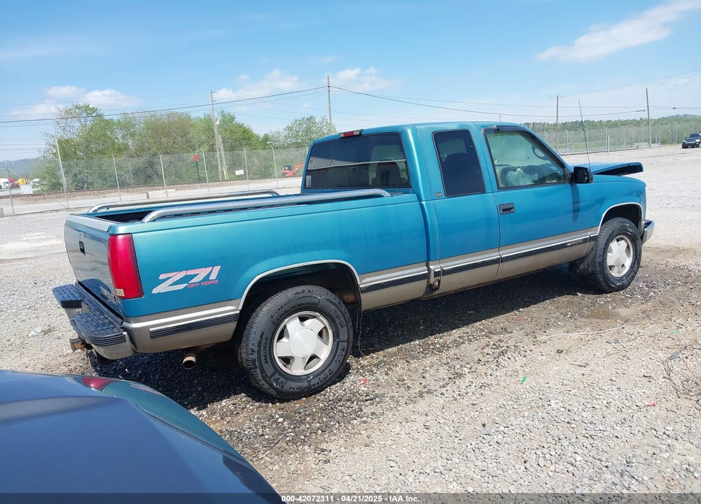 1998 CHEVROLET K1500 FLEETSIDE VIN: 2GCEK19R0W1262508