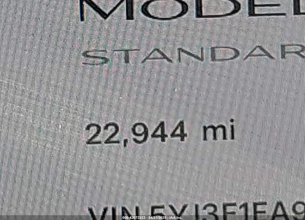 2021 TESLA MODEL 3 STANDARD RANGE PLUS REAR-WHEEL DRIVE VIN: 5YJ3E1EA9MF027615
