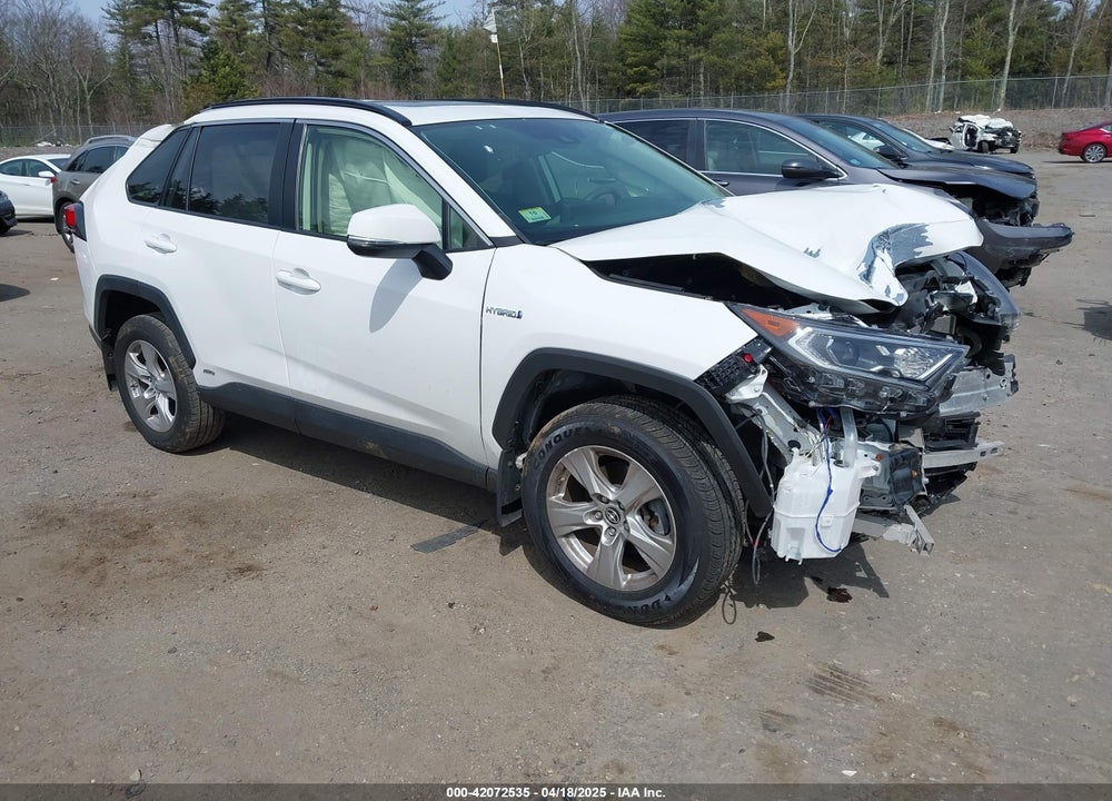 2019 TOYOTA RAV4 HYBRID XLE VIN: JTMRWRFV2KD022588