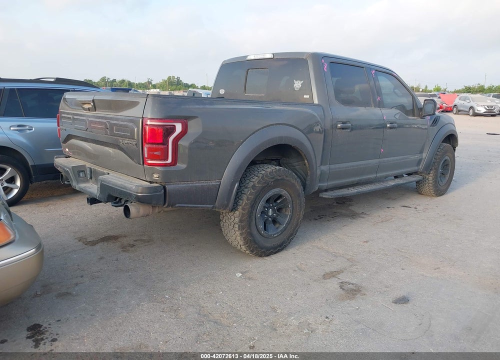2018 FORD F-150 VIN: 1FTFW1RG3JFB26723