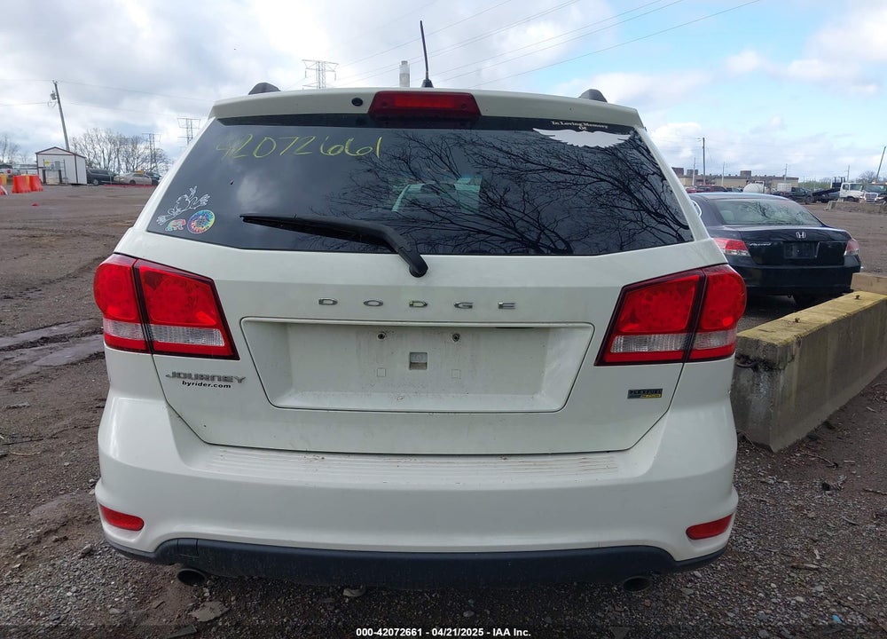 2011 DODGE JOURNEY VIN: 3D4PG1FG9BT544137