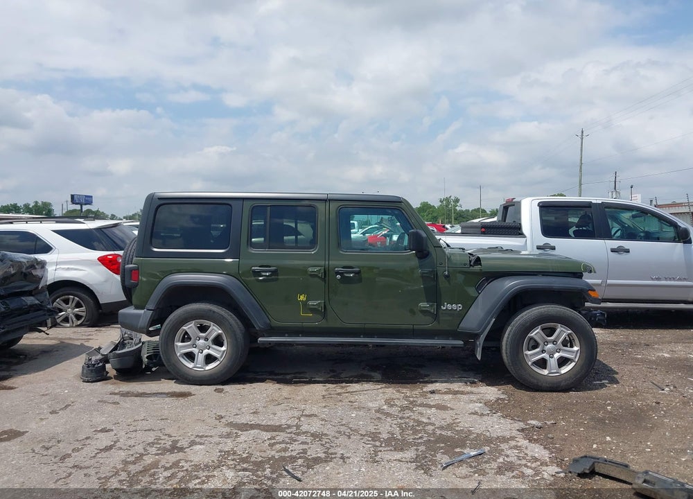 2021 JEEP WRANGLER UNLIMITED SPORT S 4X4 VIN: 1C4HJXDG0MW510836