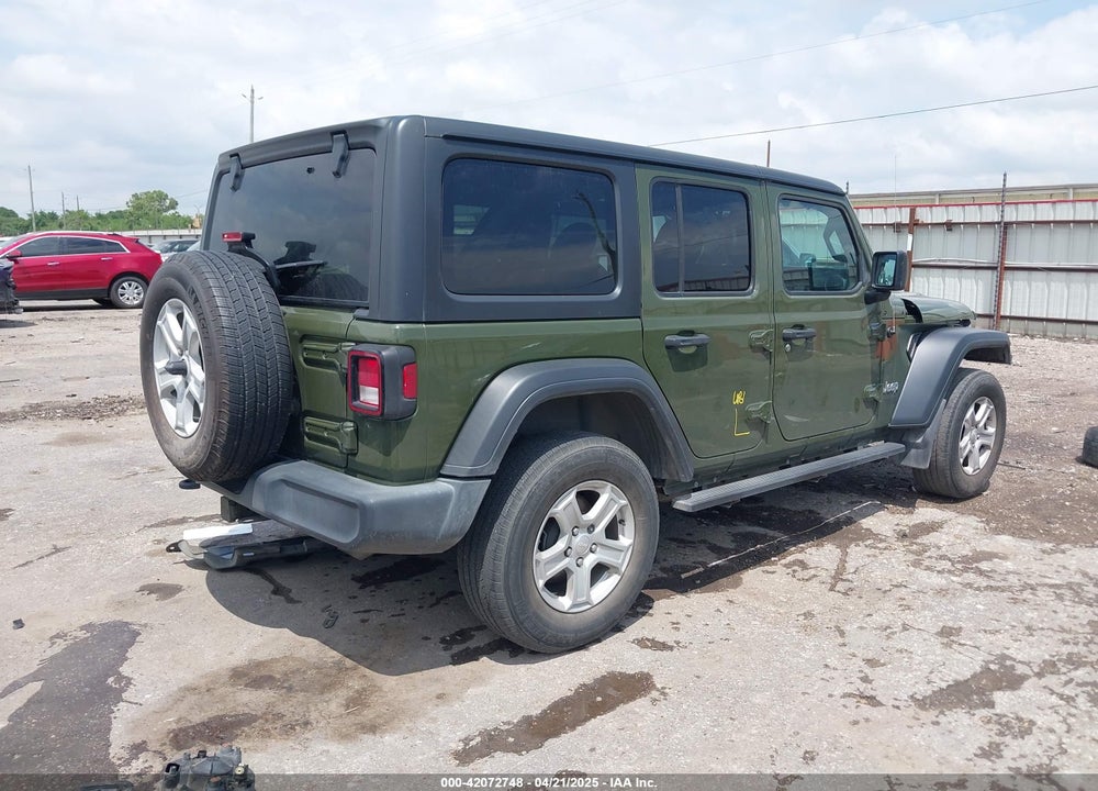 2021 JEEP WRANGLER UNLIMITED SPORT S 4X4 VIN: 1C4HJXDG0MW510836