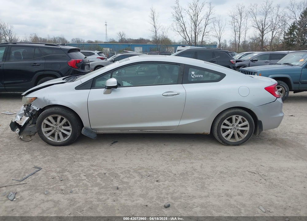 2012 HONDA CIVIC VIN: 2HGFG3B82CH519496