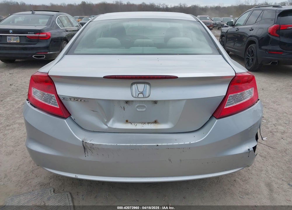 2012 HONDA CIVIC VIN: 2HGFG3B82CH519496