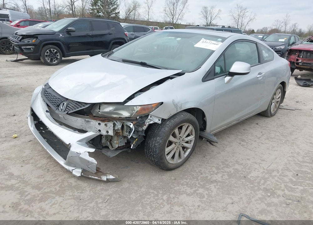 2012 HONDA CIVIC VIN: 2HGFG3B82CH519496