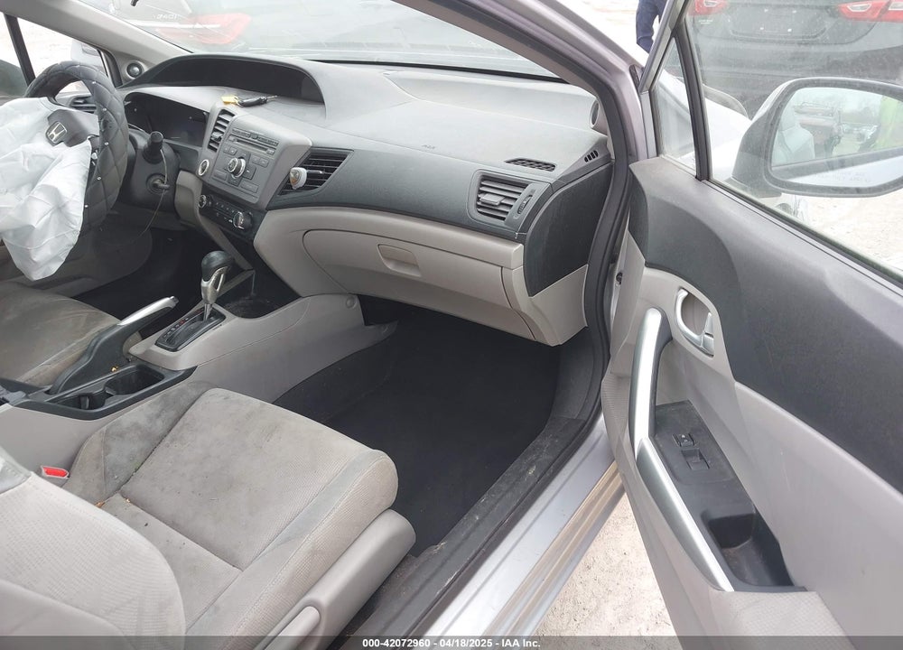 2012 HONDA CIVIC VIN: 2HGFG3B82CH519496