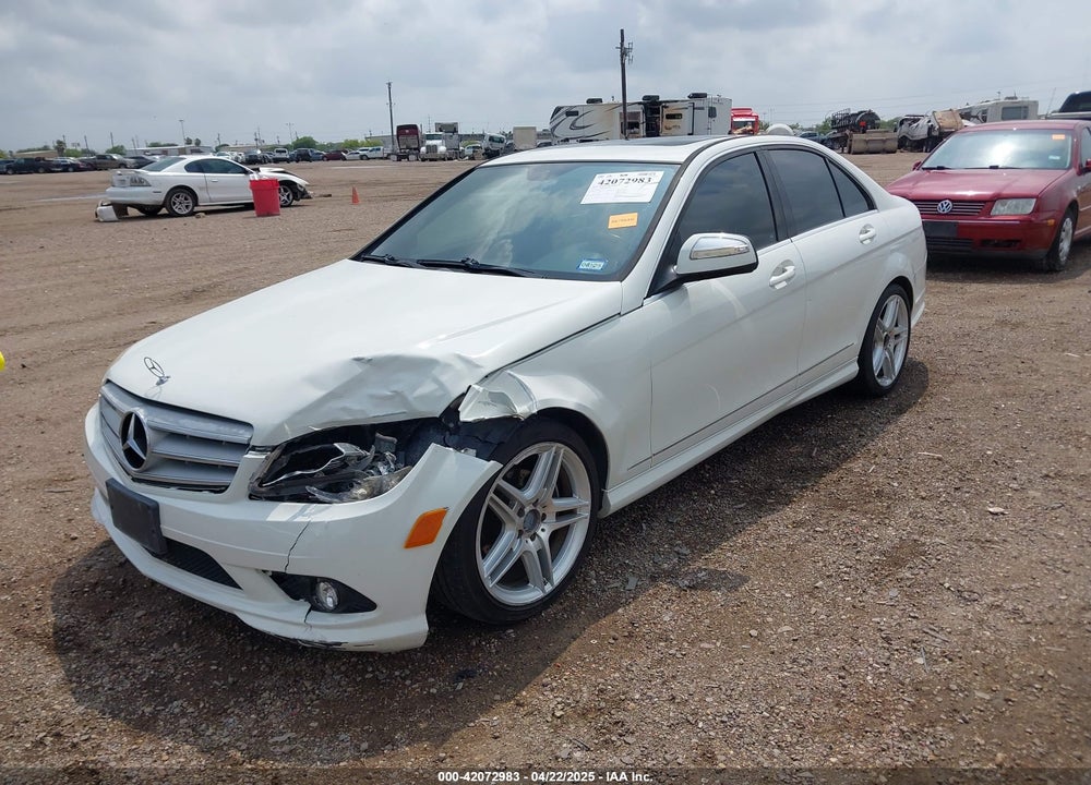 2009 MERCEDES-BENZ C CLASS VIN: WDDGF54XX9R069942
