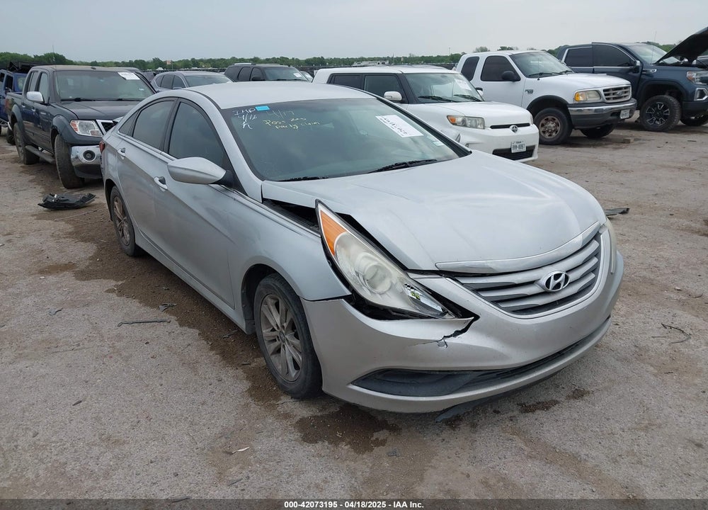 2014 HYUNDAI SONATA GLS VIN: 5NPEB4AC2EH871105