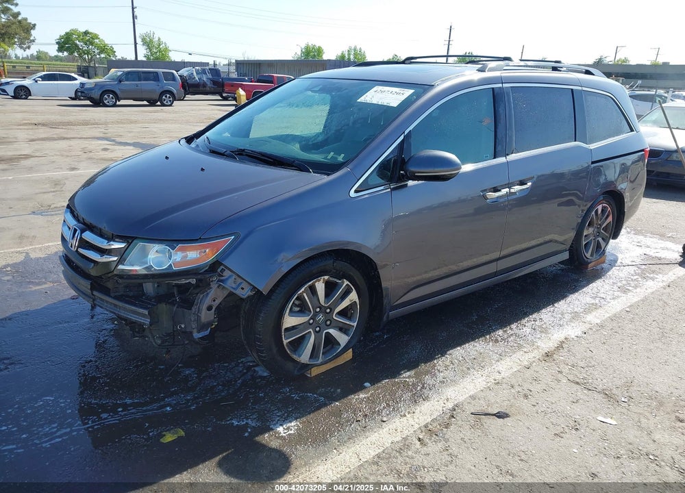 2015 HONDA ODYSSEY TOURING/TOURING ELITE VIN: 5FNRL5H93FB056183