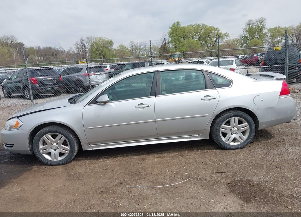 2012 CHEVROLET IMPALA LT VIN: 2G1WG5E32C1256244