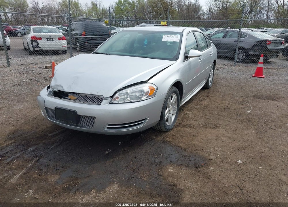 2012 CHEVROLET IMPALA LT VIN: 2G1WG5E32C1256244