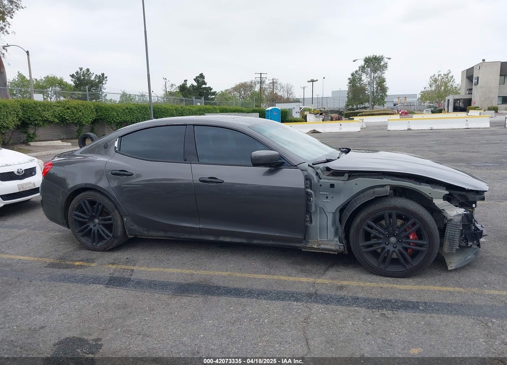 2016 MASERATI GHIBLI S Q4 VIN: ZAM57RTA0G1177125