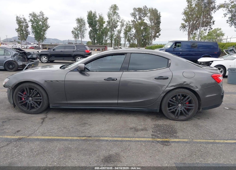 2016 MASERATI GHIBLI S Q4 VIN: ZAM57RTA0G1177125