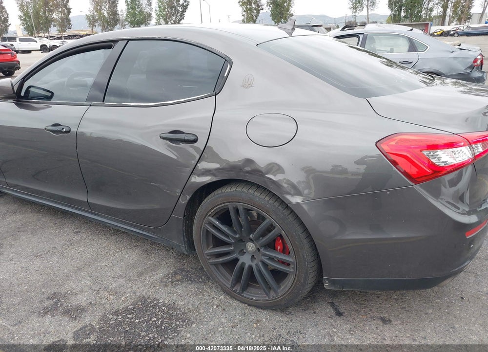 2016 MASERATI GHIBLI S Q4 VIN: ZAM57RTA0G1177125
