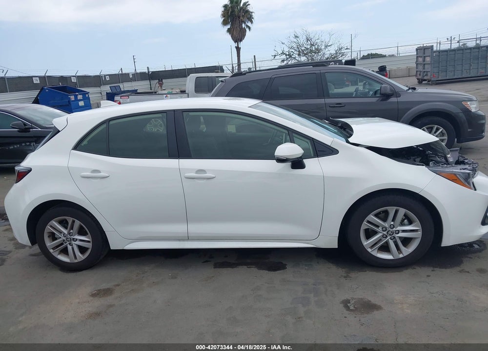 2022 TOYOTA COROLLA SE VIN: JTND4MBE9N3183065