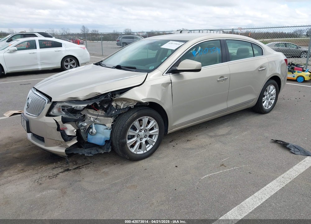 2012 BUICK LACROSSE VIN: 1G4GB5E39CF138545