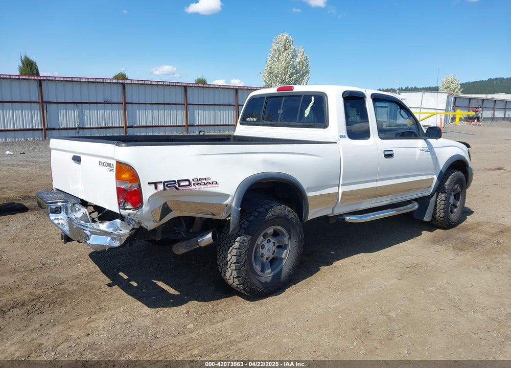 1999 TOYOTA TACOMA VIN: 4TAWN72N5XZ499991