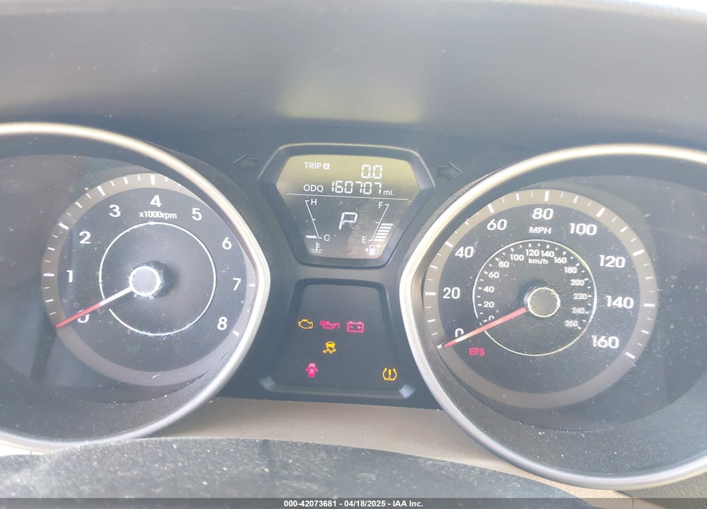 2013 HYUNDAI ELANTRA VIN: 5NPDH4AE5DH349210