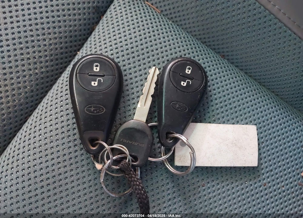 2005 SUBARU FORESTER 2.5X VIN: JF1SG63645H723906