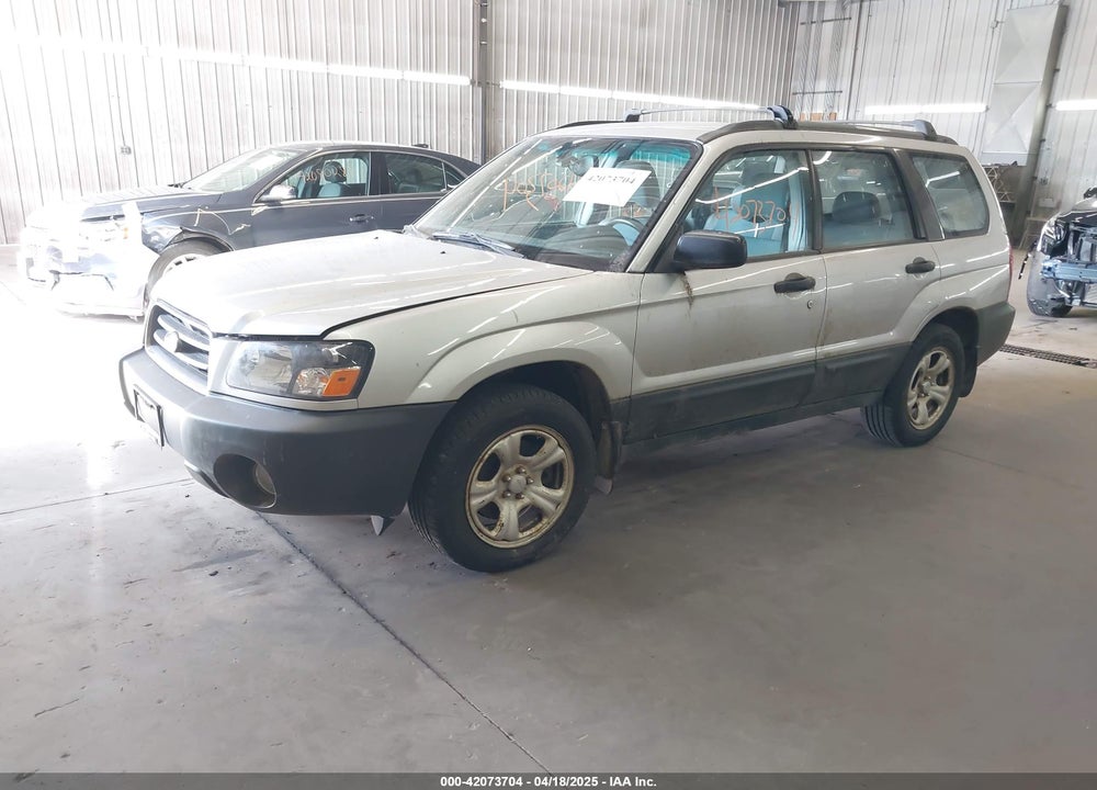 2005 SUBARU FORESTER 2.5X VIN: JF1SG63645H723906