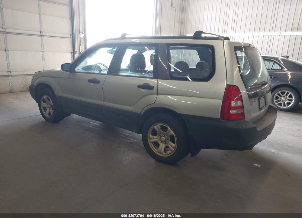 2005 SUBARU FORESTER 2.5X VIN: JF1SG63645H723906