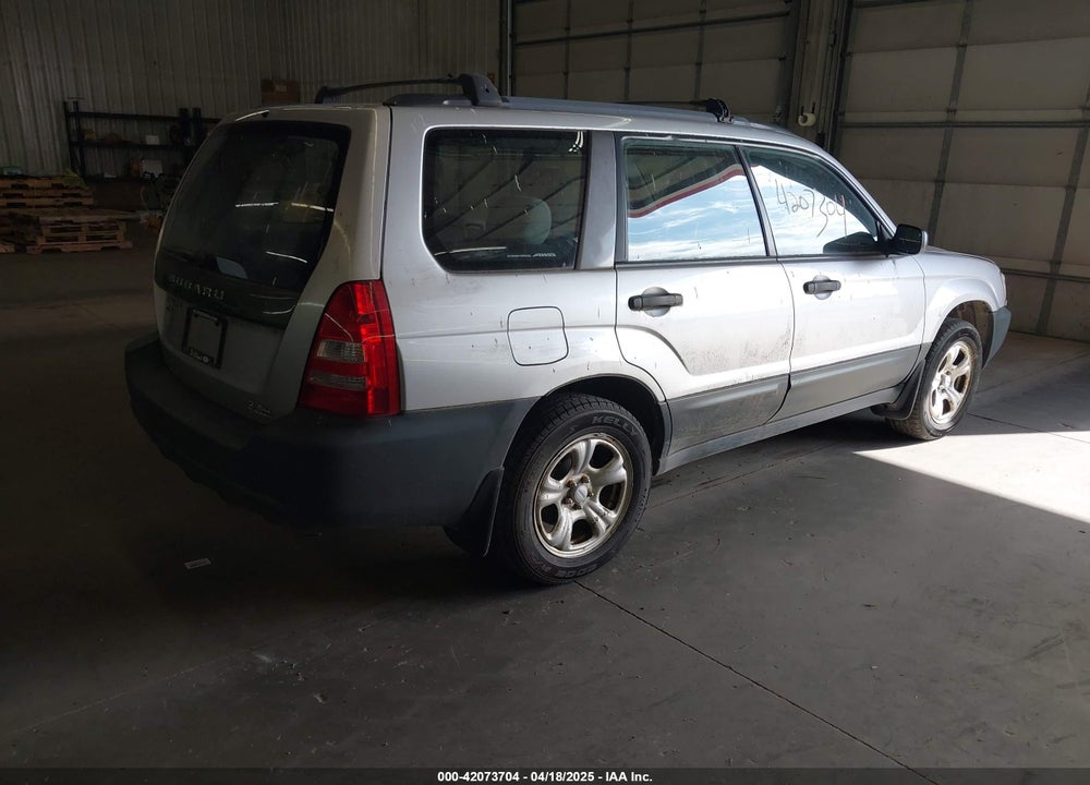 2005 SUBARU FORESTER 2.5X VIN: JF1SG63645H723906