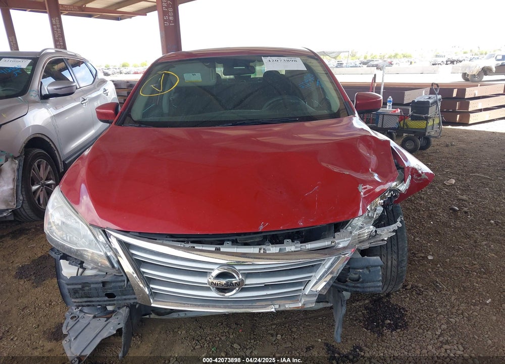 2013 NISSAN SENTRA SV VIN: 3N1AB7AP1DL747072