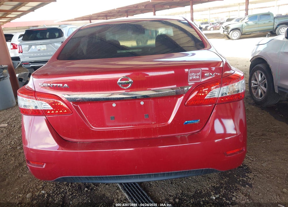 2013 NISSAN SENTRA SV VIN: 3N1AB7AP1DL747072