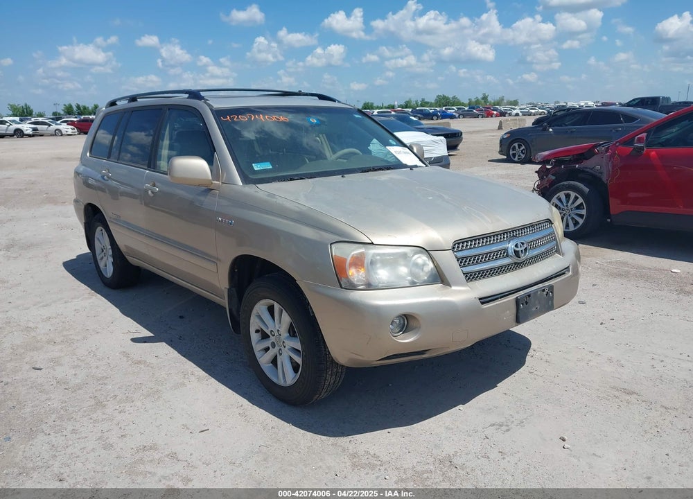 2007 TOYOTA HIGHLANDER HYBRID LIMITED V6 VIN: JTEDW21A070019124