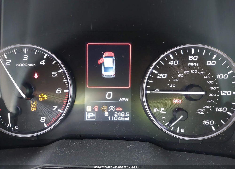 2023 SUBARU LEGACY VIN: 4S3BWAF61P3012501