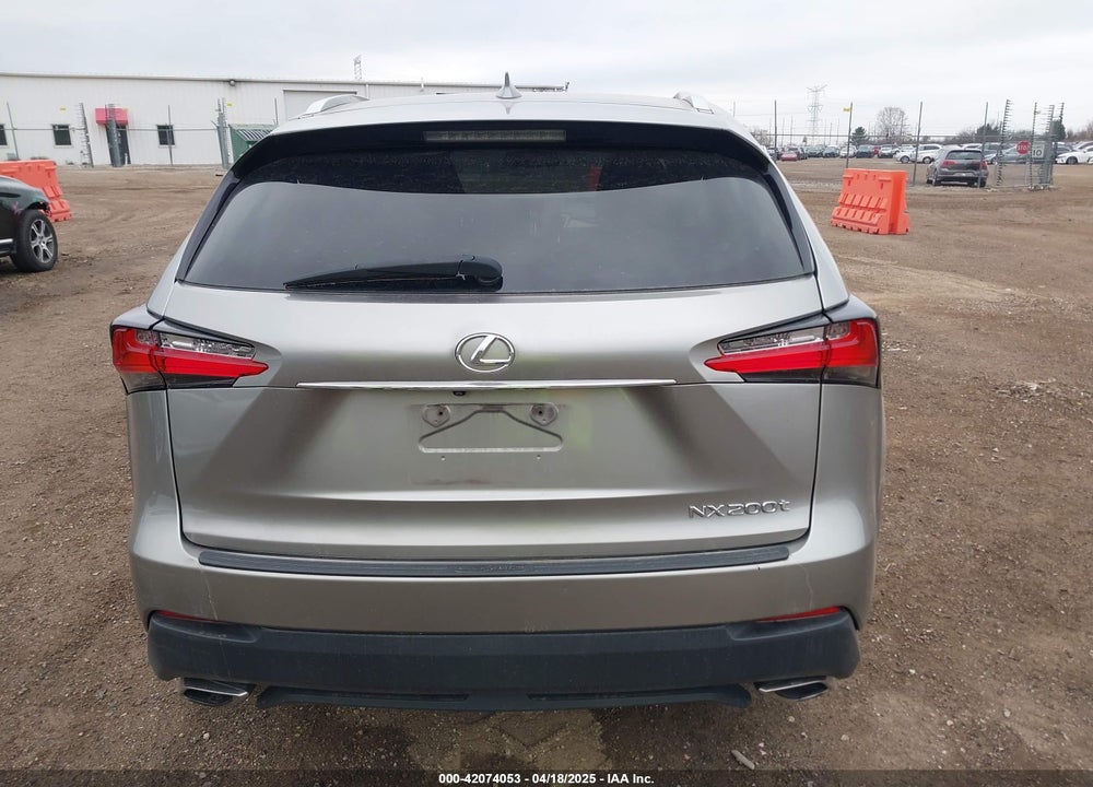 2016 LEXUS NX 200T VIN: JTJYARBZ2G2039846