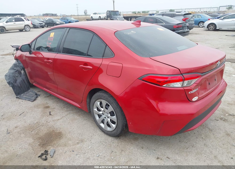 2020 TOYOTA COROLLA VIN: 5YFEPRAE8LP105119