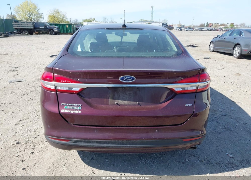 2018 FORD FUSION ENERGI VIN: 3FA6P0PU0JR105997